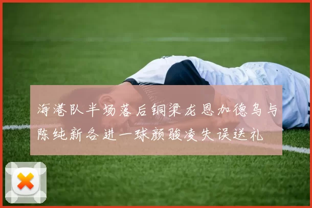 海港队半场落后铜梁龙恩加德乌与陈纯新各进一球颜骏凌失误送礼